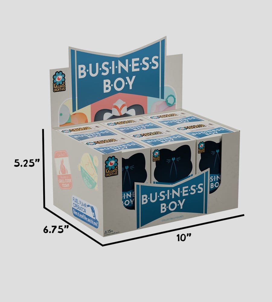 Business Boy Figuras Mini S1 8 cm Blind Box Expositor (6)