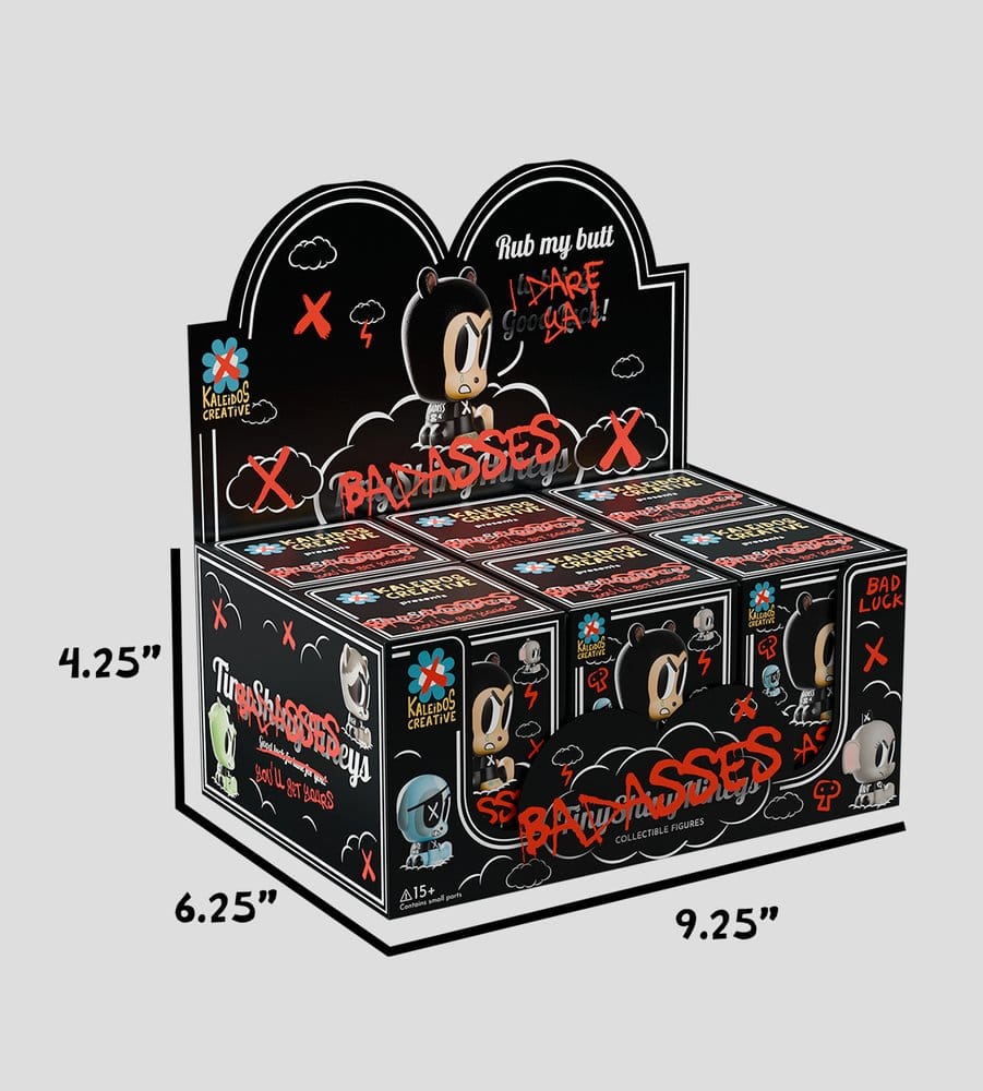Tiny Shiny Hiney Peakers Figuras Mini S2 7 cm Blind Box Expositor (6)