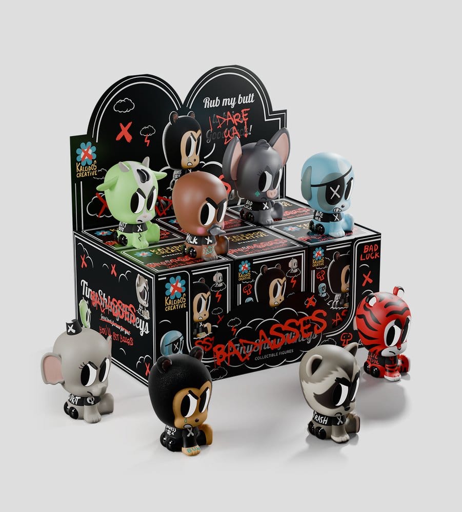 Tiny Shiny Hiney Peakers Figuras Mini S2 7 cm Blind Box Expositor (6)