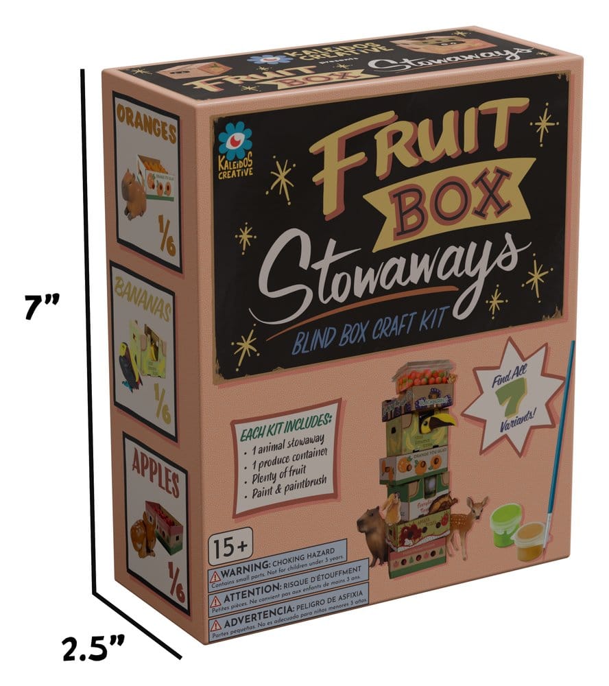 Fruit Box Stowaways Kit de Manualidades DIY Blind Box Expositor (6)