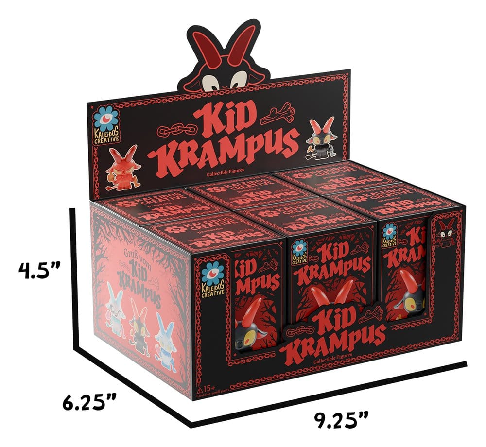 Kid Krampus Figuras Mini S1 8 cm Blind Box Expositor (6)