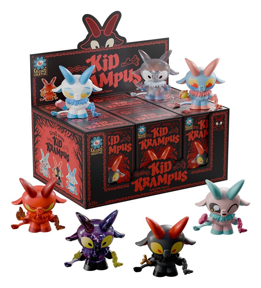 Kid Krampus Figuras Mini S1 8 cm Blind Box Expositor (6)