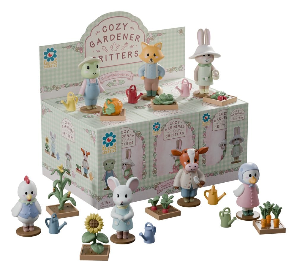 Cozy Gardeners Figuras Mini S1 8 cm Blind Box Expositor (6)