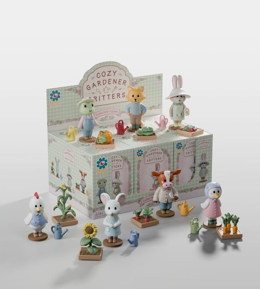 Cozy Gardeners Figuras Mini S1 8 cm Blind Box Expositor (6)