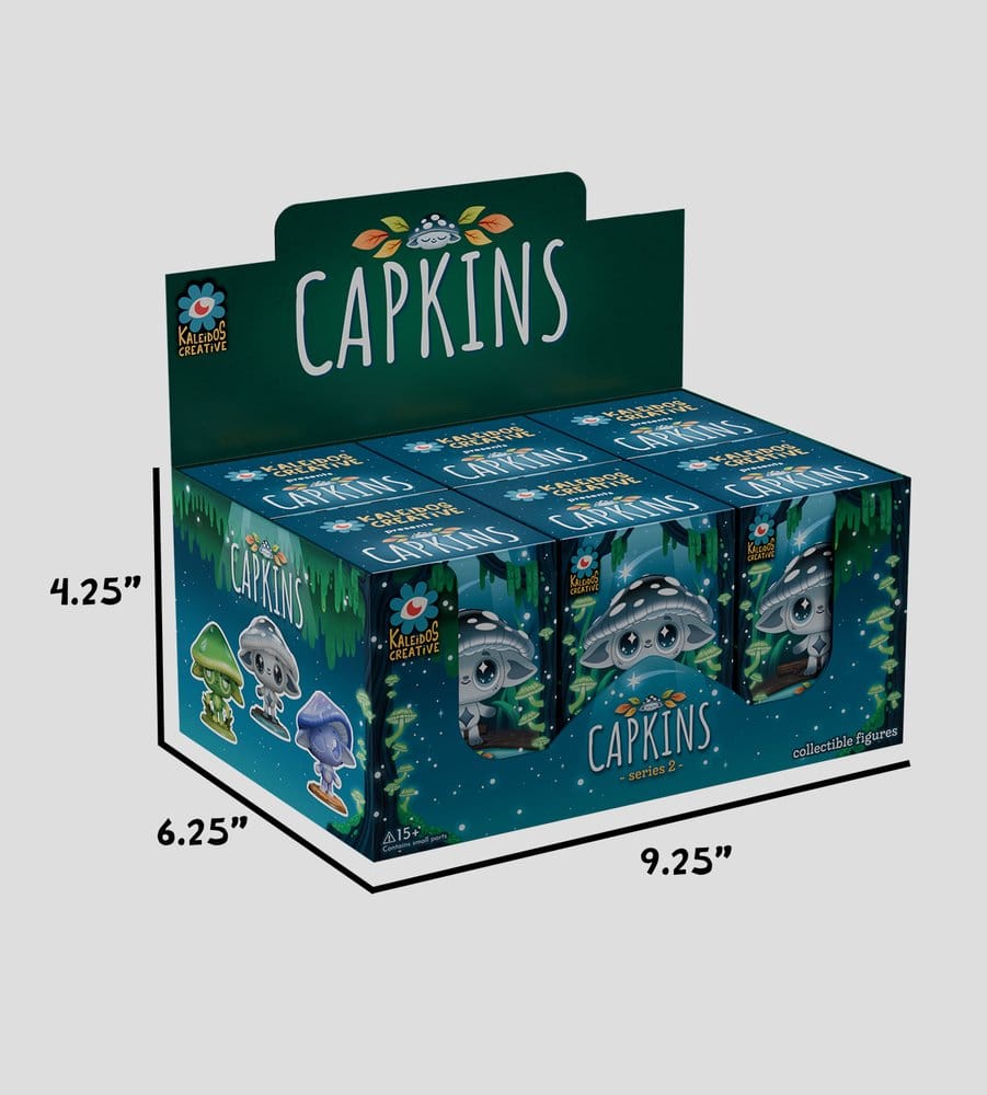 Capkins Figuras Mini S2 7 cm Blind Box Expositor (6)