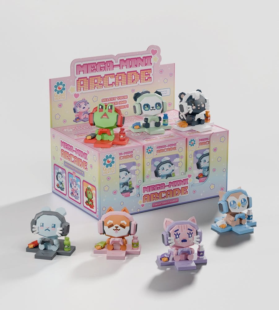 Mega Mini Arcade Figuras Mini S1 6 cm Blind Box Expositor (6)