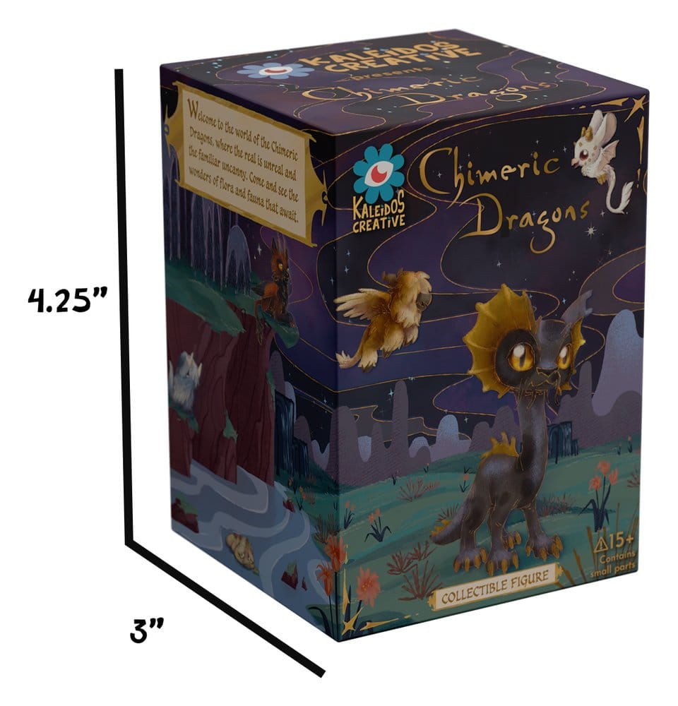 Chimeric Dragons Figuras Mini S1 8 cm Blind Box Expositor (6)