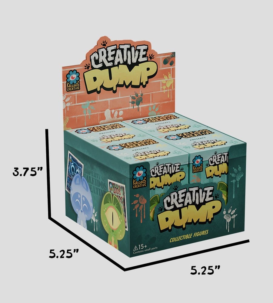 Creative Dump Figuras Mini S1 7 cm Blind Box Expositor (4)