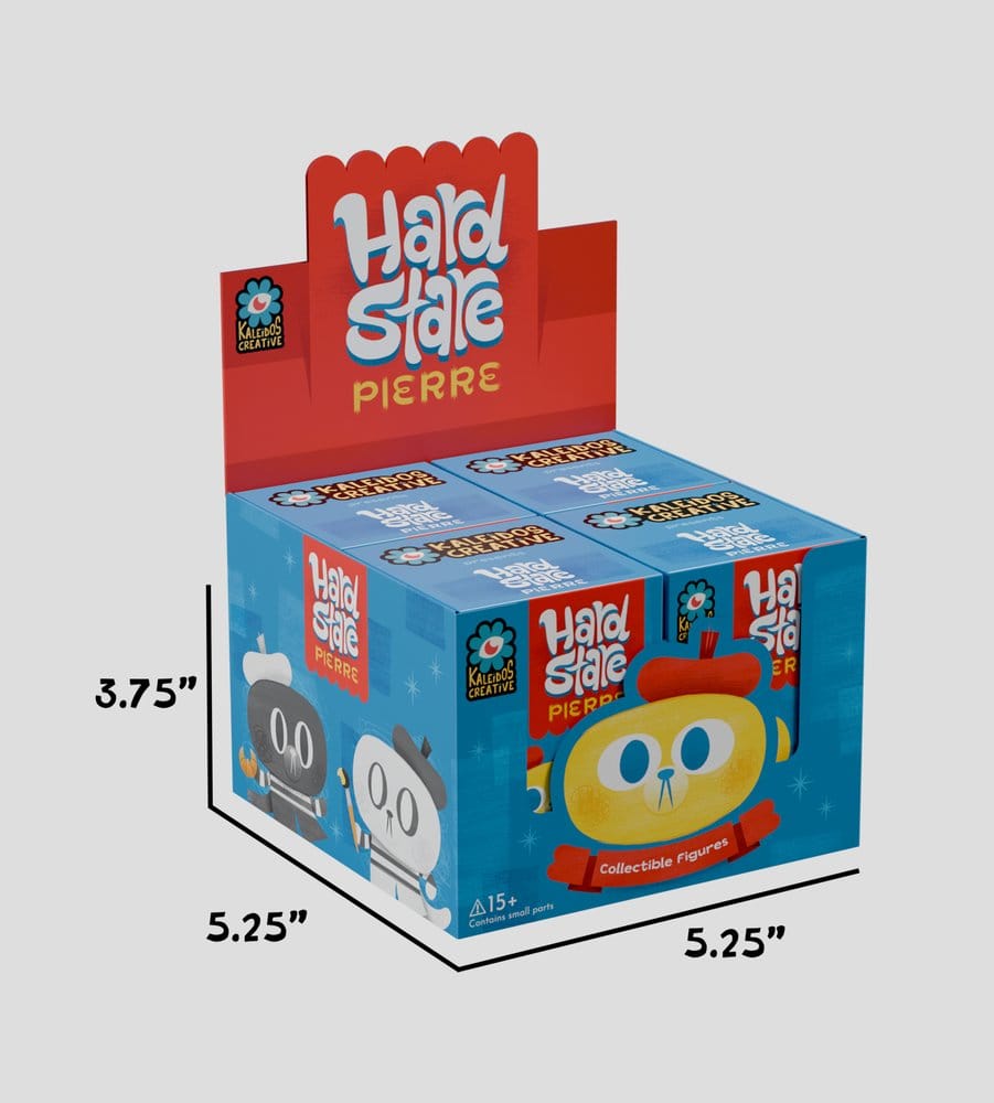 Hard Stare Pierre Figuras Mini S1 5 cm Blind Box Expositor (4)