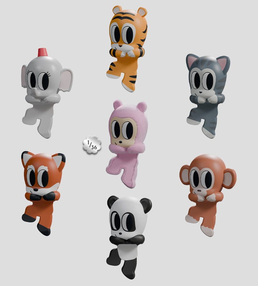 Tiny Shiny Hiney Peakers Figuras Mini S1 6 cm Blind Box Expositor (6)