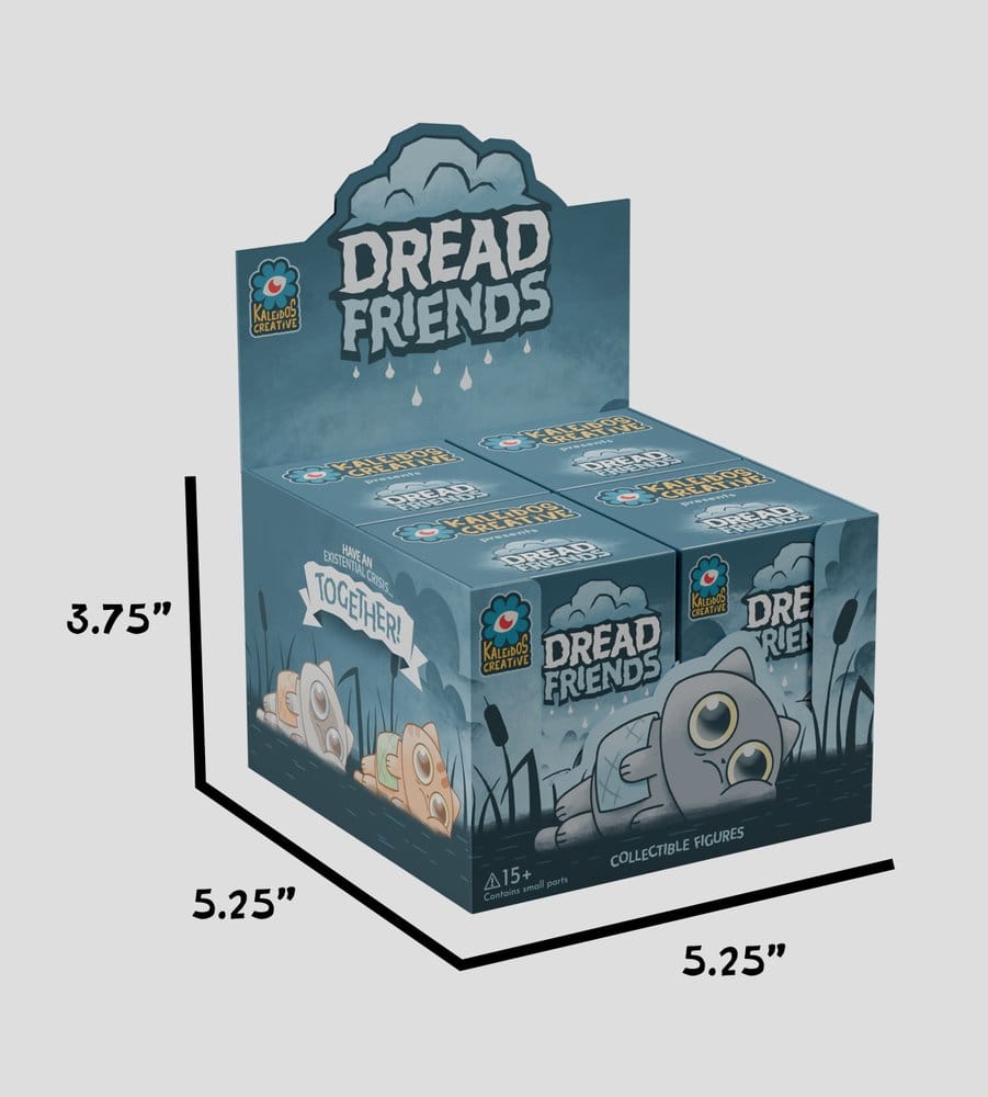 Dread Friends Figuras Mini S1 4 cm Blind Box Expositor (4)