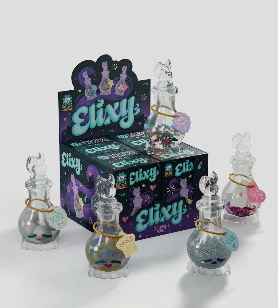 Elixy Figuras Mini S1 8 cm Blind Box Expositor (4)
