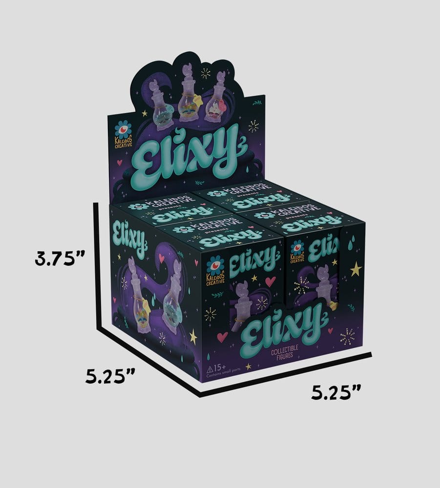 Elixy Figuras Mini S1 8 cm Blind Box Expositor (4)