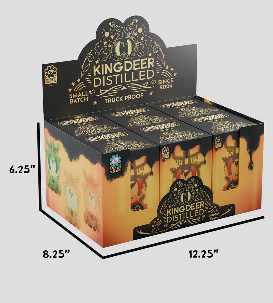 King Deer Distilled Figuras Mini Blind Box Expositor (6)