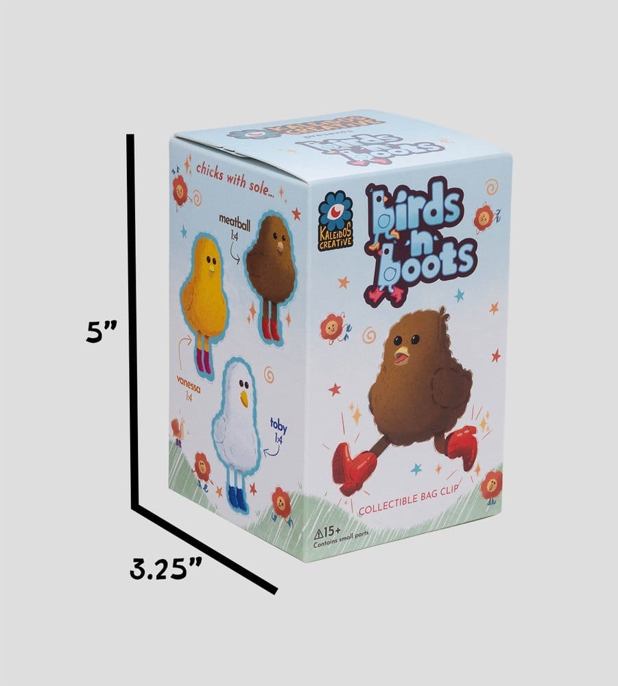 Birds N Boots Figuras Mini 8 cm Blind Box Expositor (4)