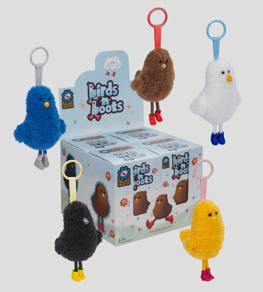 Birds N Boots Figuras Mini 8 cm Blind Box Expositor (4)