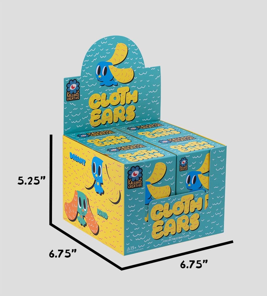 Cloth Ears Figuras Mini 13 cm Blind Box Expositor (4)