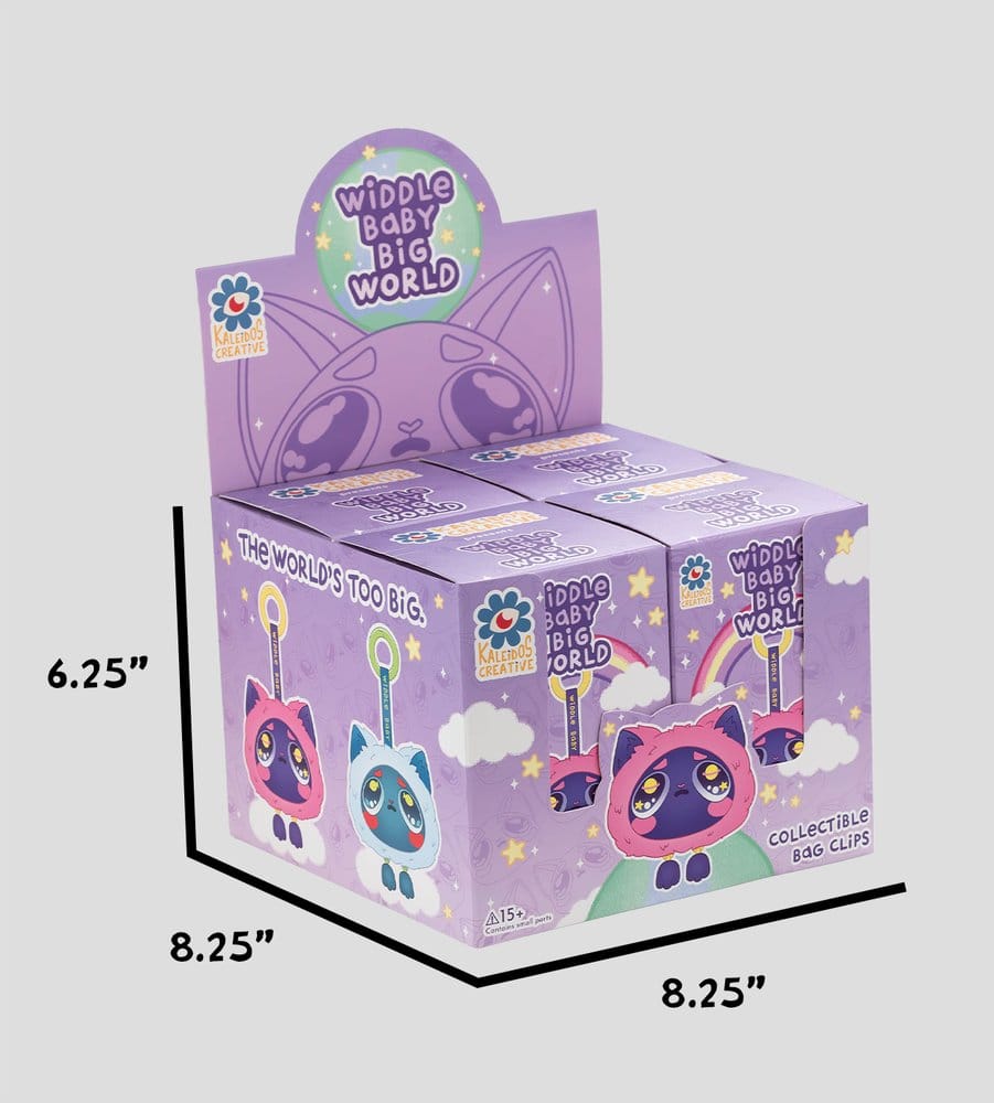 Widdle Baby Llaveros 7 cm Blind Box Expositor (4)