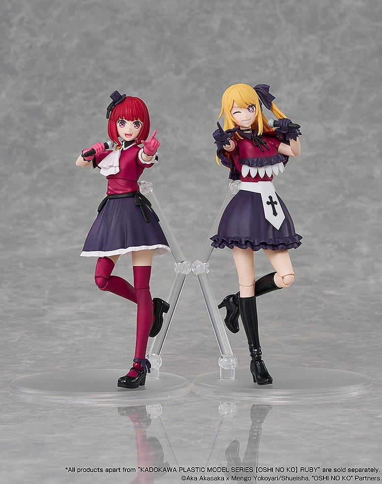 Oshi no Ko Maqueta Plastic Model Kit KADOKAWA PLASTIC MODEL SERIES Ruby 16 cm