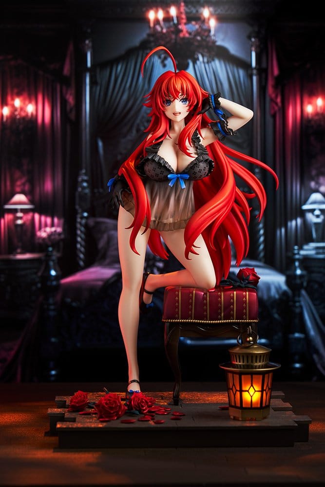 High School DxD Figura PVC 1/6.5 Rias Gremory: Light Novel 15th Anniversary ver. (Renewal Package Edition) 29 cm