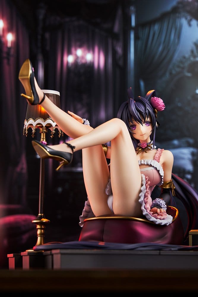 High School DxD Figura PVC 1/6.5 Akeno Himejima Light Novel 15th Anniversary ver. (Renewal Package Edition) 17 cm