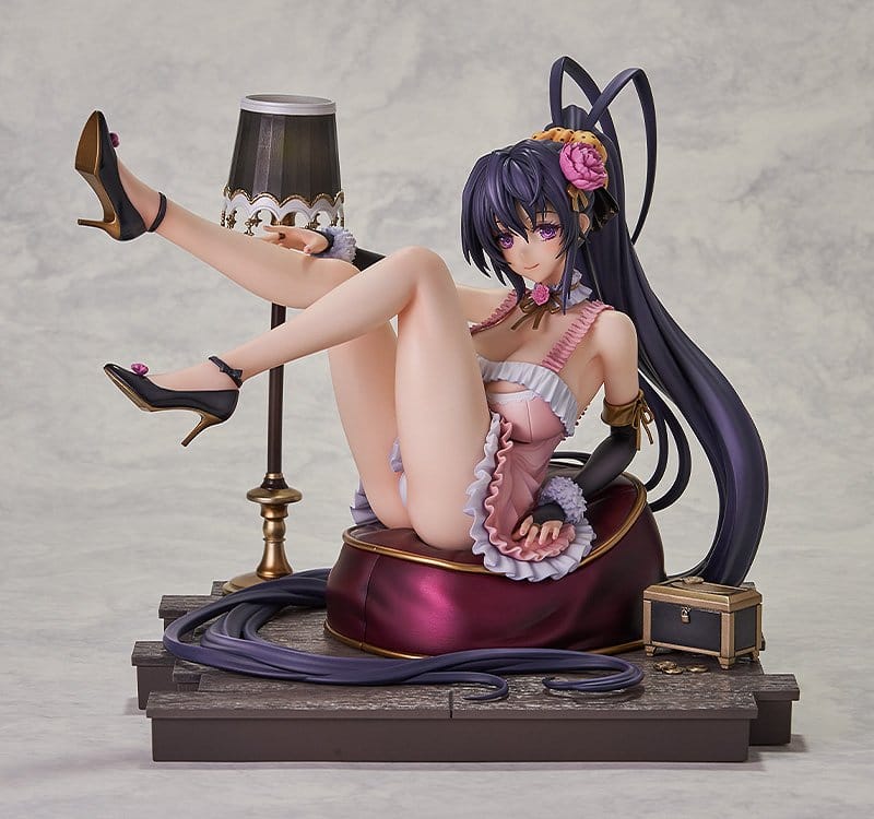 High School DxD Figura PVC 1/6.5 Akeno Himejima Light Novel 15th Anniversary ver. (Renewal Package Edition) 17 cm