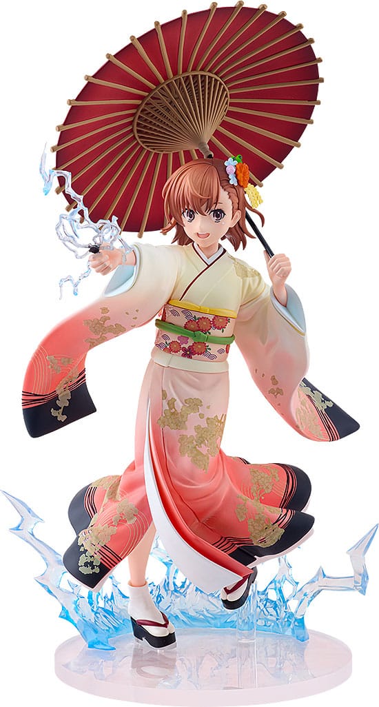 A Certain Scientific Railgun T Estatua 1/7 Mikoto Misaka Furisode Kimono Ver. 28 cm Frikytopia