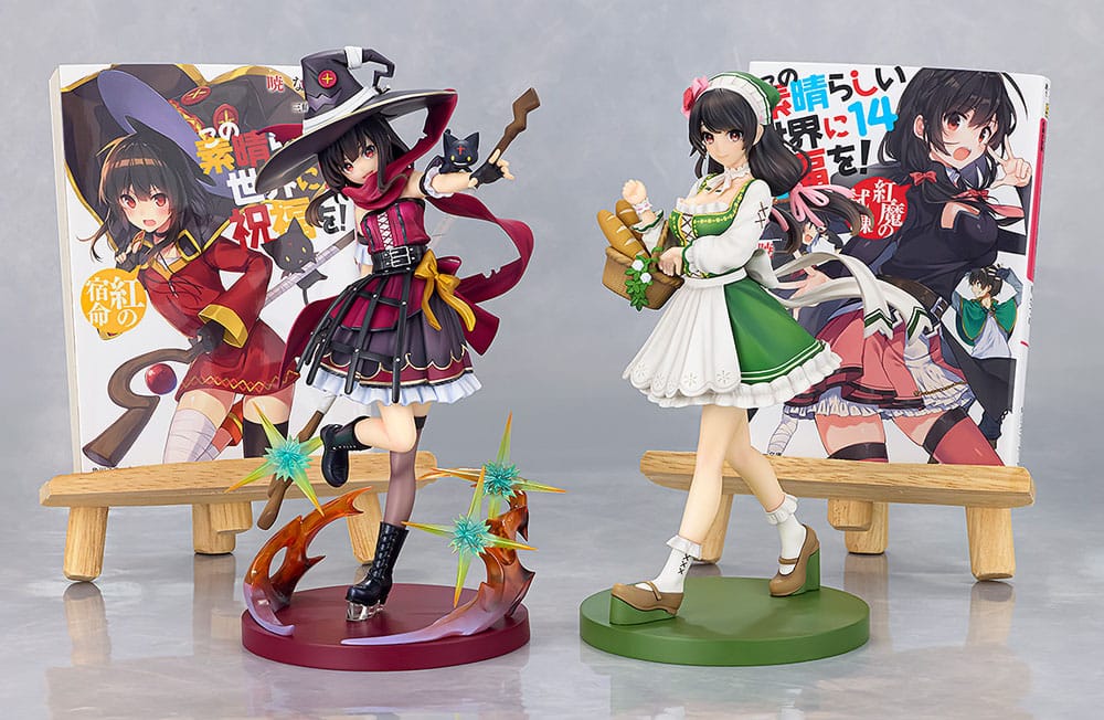Konosuba God's blessing on this wonderful world! Estatua PVC Yunyun: Light Novel 10th Anniversary Ver. 17 cm