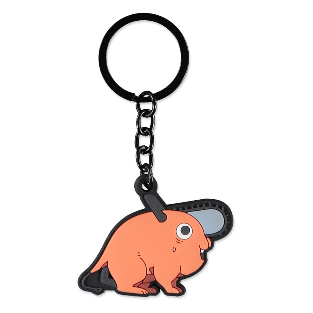 Chainsaw Man Llavero caucho Pochita Sitting Frikytopia
