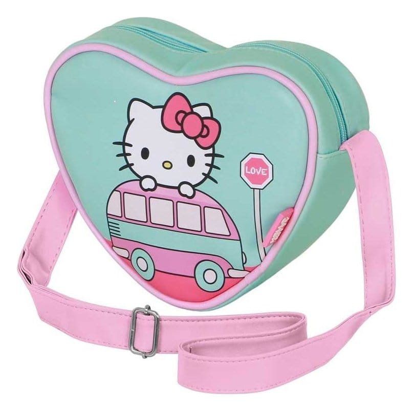 Sanrio Casual Heart Bolso de hombro Hello Kitty Van Frikytopia