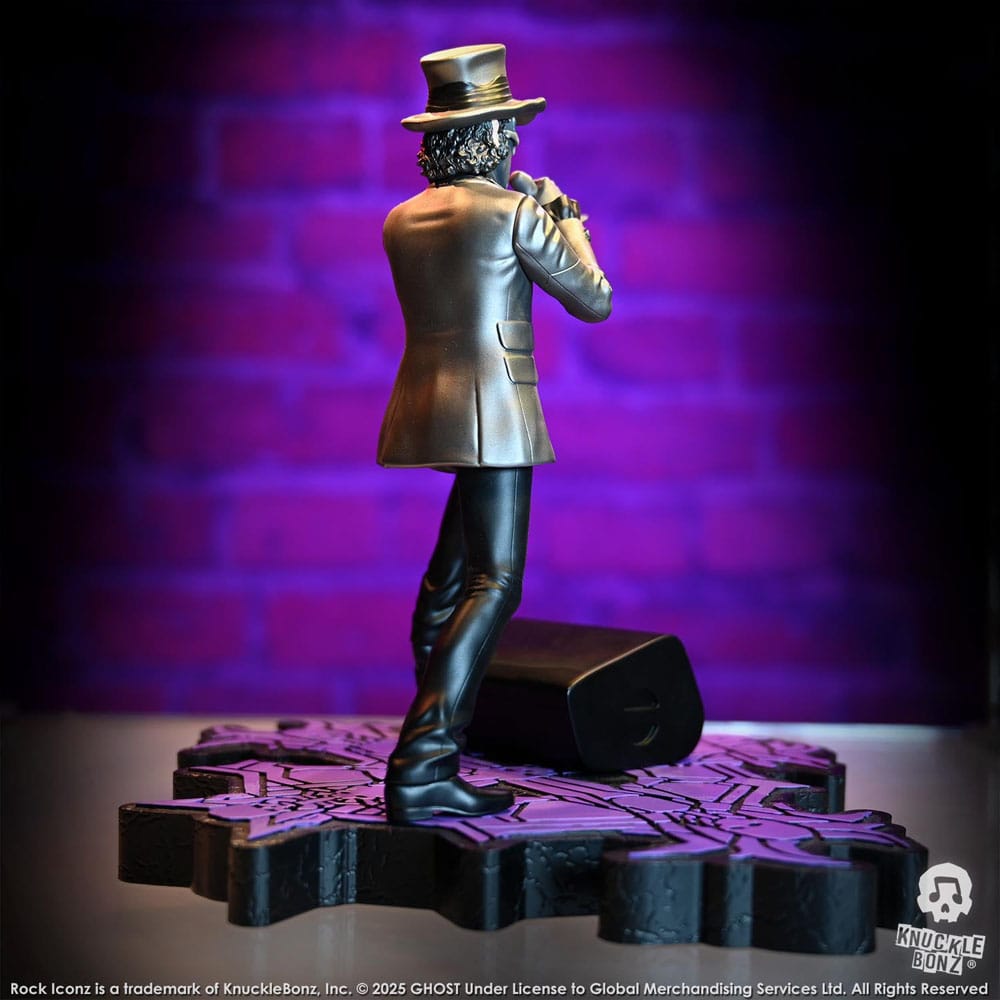 Ghost Estatua Rock Iconz Papa V Perpetua Top Hat 22 cm