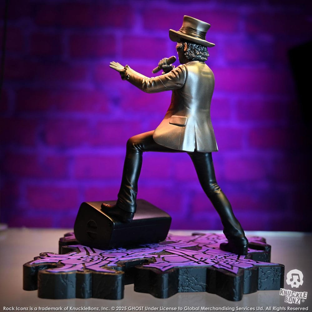 Ghost Estatua Rock Iconz Papa V Perpetua Top Hat 22 cm