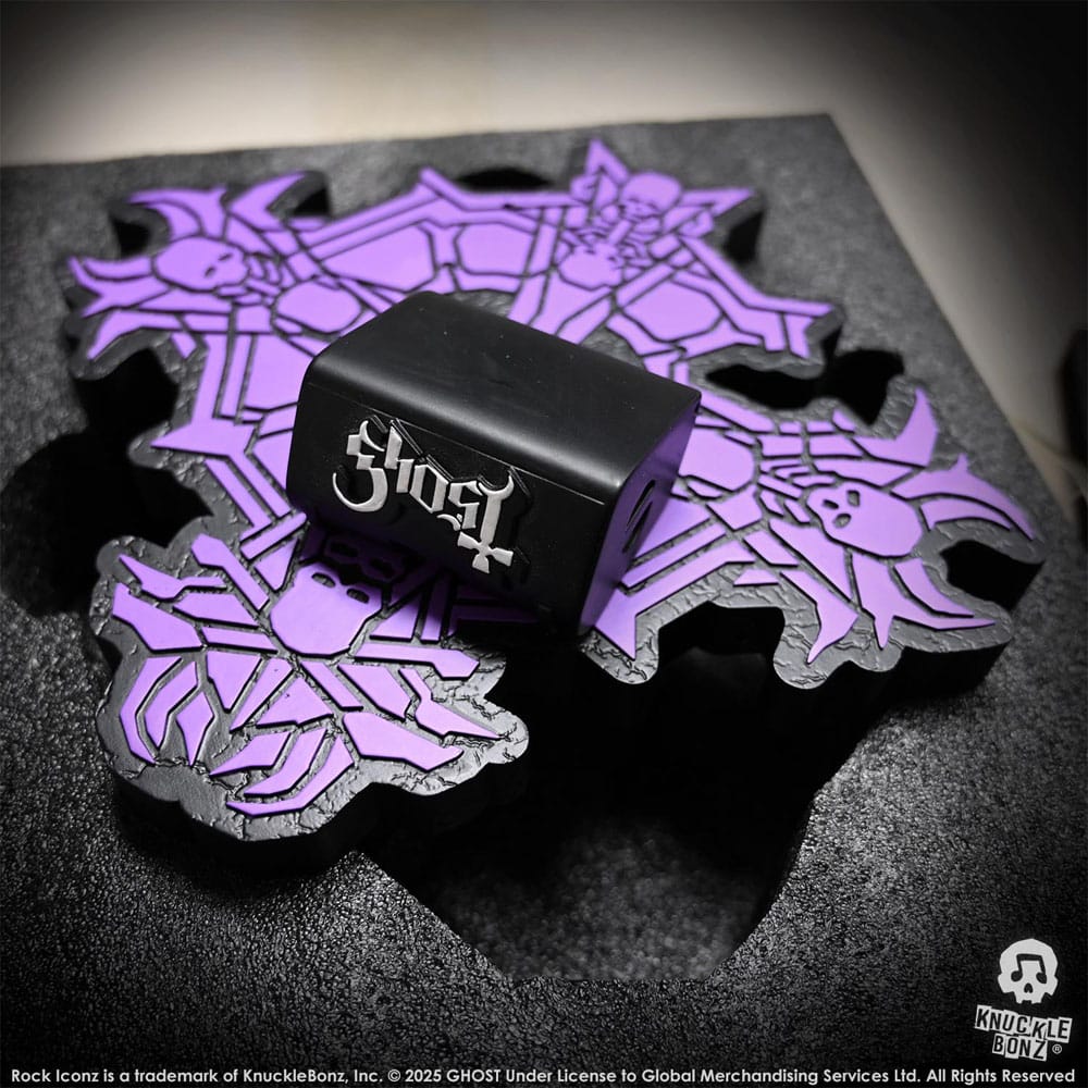 Ghost Estatua Rock Iconz Papa V Perpetua Top Hat 22 cm