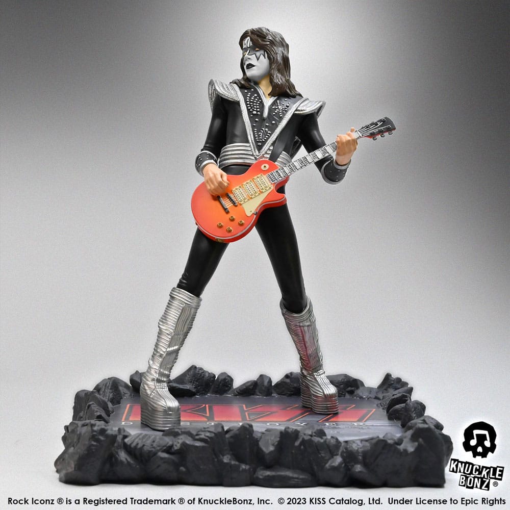 Kiss Estatua Rock Iconz The Spaceman (Destroyer) 22 cm Frikytopia