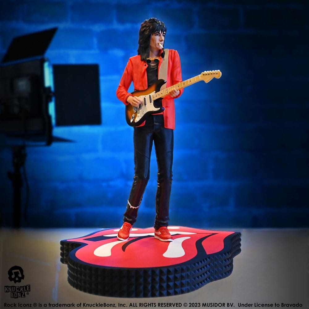 The Rolling Stones Estatua Rock Iconz Ronnie Wood (Tattoo You Tour 1981) 22 cm