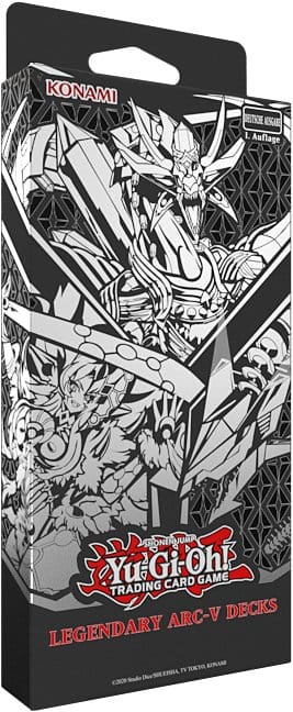 Yu-Gi-Oh! TCG Legendary Arc-V Decks Set *Edição Alemã* Frikytopia