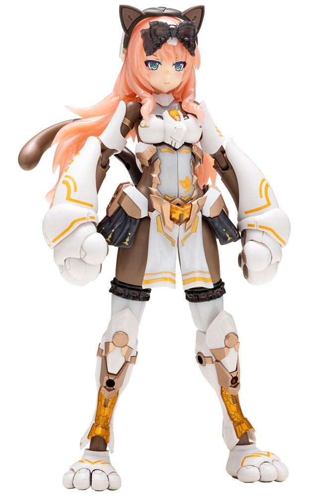 Frame Arms Girl Maqueta Plastic Model Kit Durga I Cat Armor Ver. Calico 16 cm