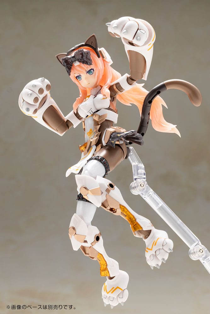 Frame Arms Girl Maqueta Plastic Model Kit Durga I Cat Armor Ver. Calico 16 cm