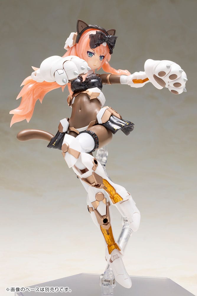 Frame Arms Girl Maqueta Plastic Model Kit Durga I Cat Armor Ver. Calico 16 cm