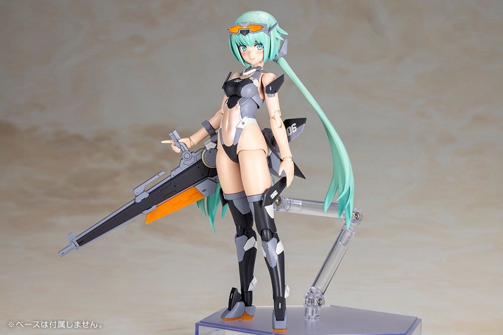 Frame Arms Girl Maqueta Plastic Model Kit Stylet Swimsuit Low Visibility Ver. 16 cm
