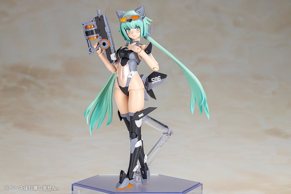 Frame Arms Girl Maqueta Plastic Model Kit Stylet Swimsuit Low Visibility Ver. 16 cm