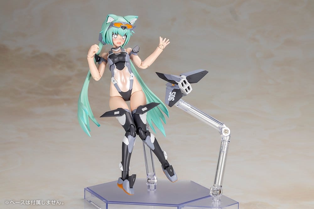 Frame Arms Girl Maqueta Plastic Model Kit Stylet Swimsuit Low Visibility Ver. 16 cm