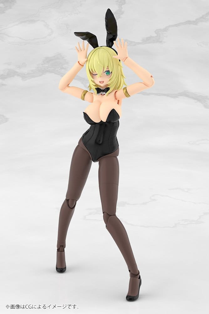 Frame Arms Girl Maqueta Plastic Model Kit Durga Bunny Style 18 cm