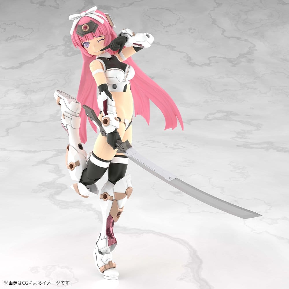 Frame Arms Girl Maqueta Plastic Model Kit Grand Scale Magatsuki Kikka 25 cm