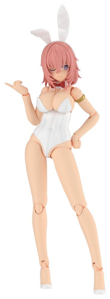 Frame Arms Girl Maqueta Plastic Model Kit Durga I Bunny Style White 18 cm