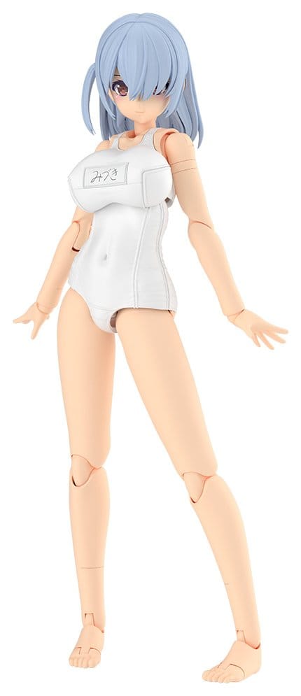 Frame Arms Girl Maqueta Plastic Model Kit Mizuki School Swimsuits White Ver. 16 cm Frikytopia