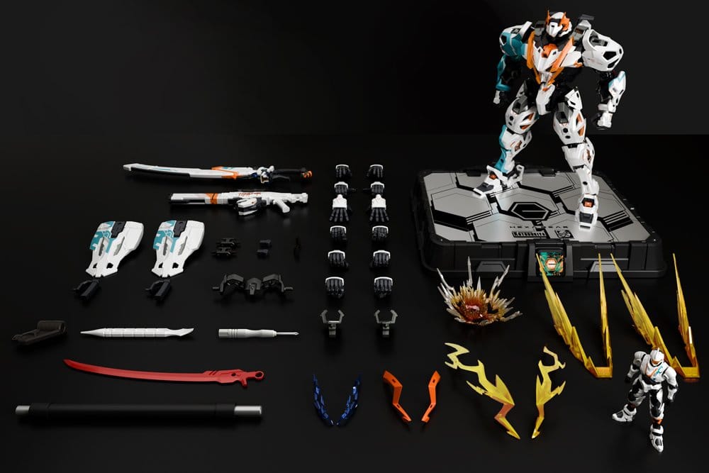 Hexa Gear Figura 1/24 V-Thor Assault Type "Ji Rei" (Swift Thunder) 23 cm