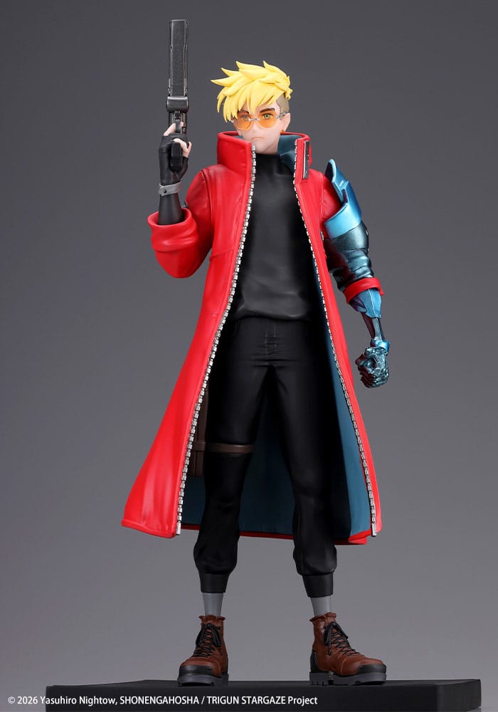 Trigun Stampede Estatua Oshi Works PVC Vash the Stampede 22 cm
