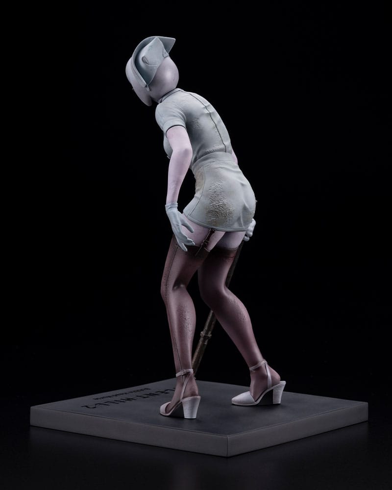 Silent Hill 2 Estatua Oshi Works PVC Bubble Head Nurse 22 cm