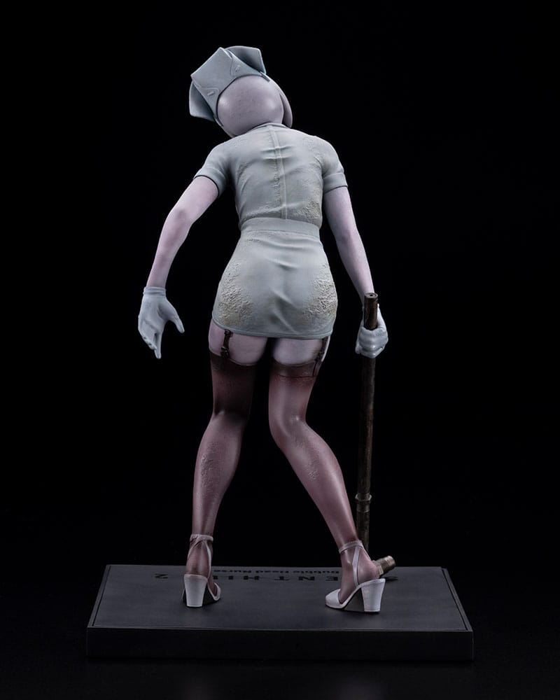 Silent Hill 2 Estatua Oshi Works PVC Bubble Head Nurse 22 cm